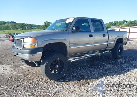 2001 GMC Sierra 2500Hd Sle from USA, damaged, VIN 1GTHC23U61F110652